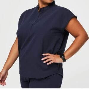 Figs Women's Navy Top